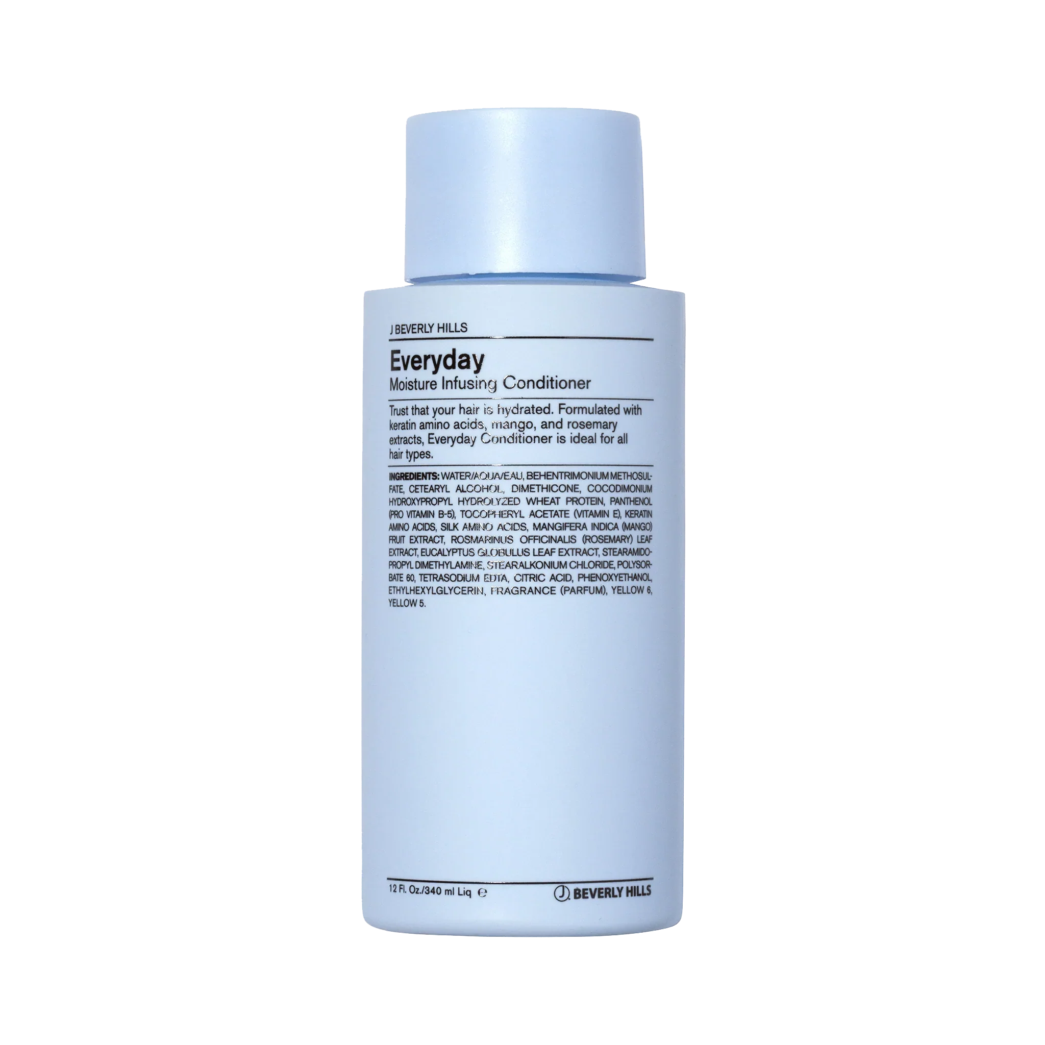 J BEVERLY HILLS Everyday Conditioner 340ml Après-Shampoing Cheveux Conditionneur Quotidien Hydratation Démêlage Brillance Douceur