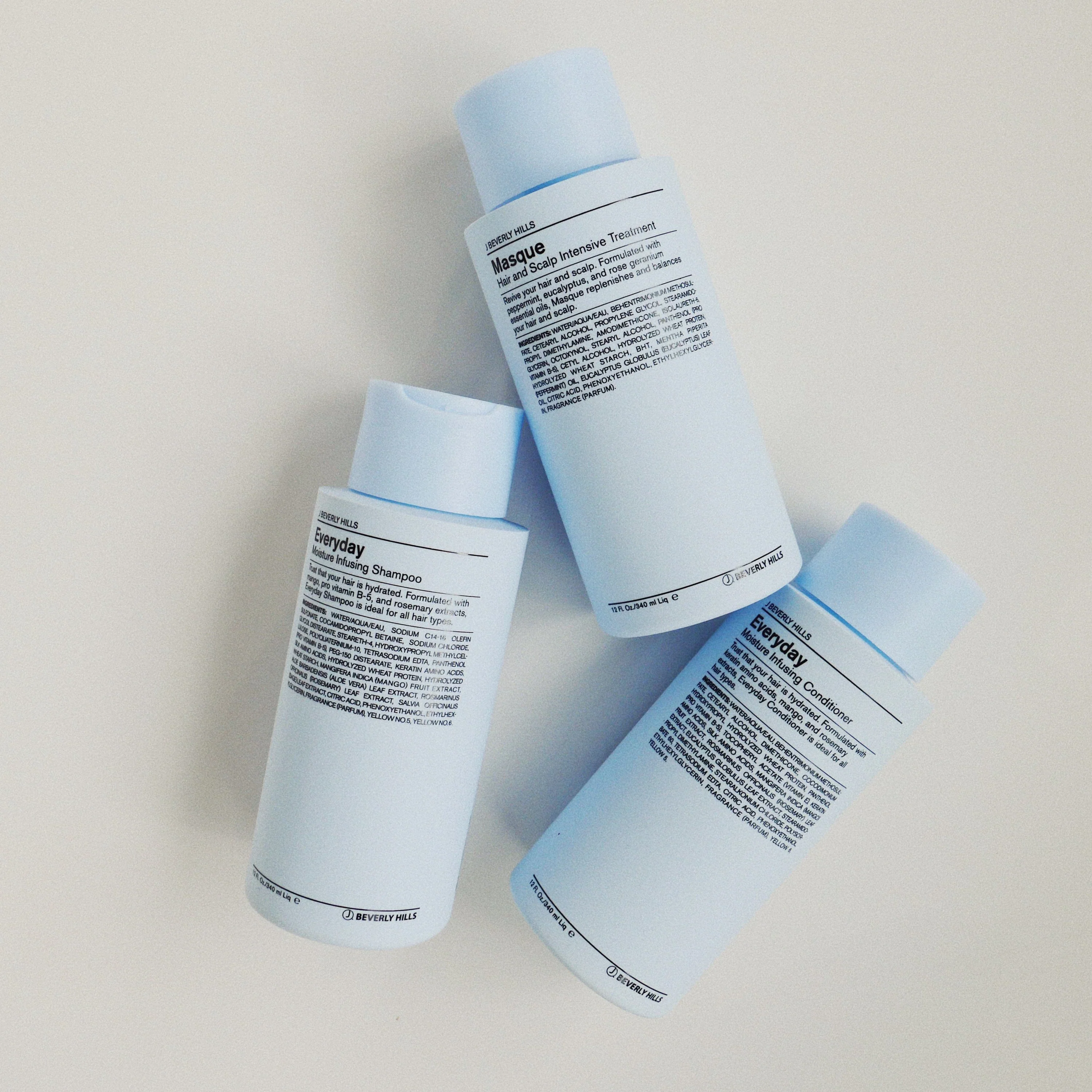 J BEVERLY HILLS Everyday Conditioner 340ml Après-Shampoing Cheveux Conditionneur Quotidien Hydratation Démêlage Brillance Douceur - Image 3