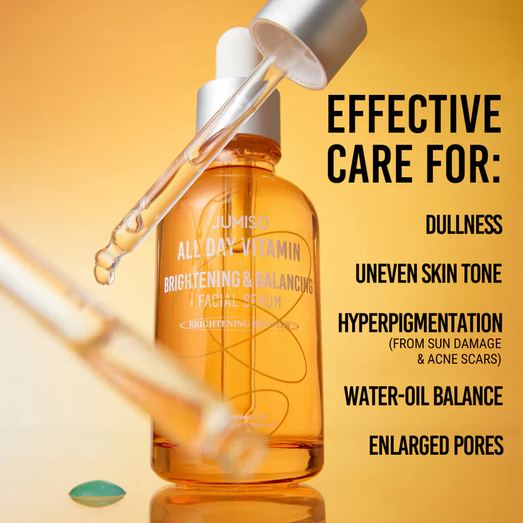 JUMISO All Day Vitamin Brightening & Balance 30ml Sérum Vitamine C Éclat Teint Unifié - Image 2