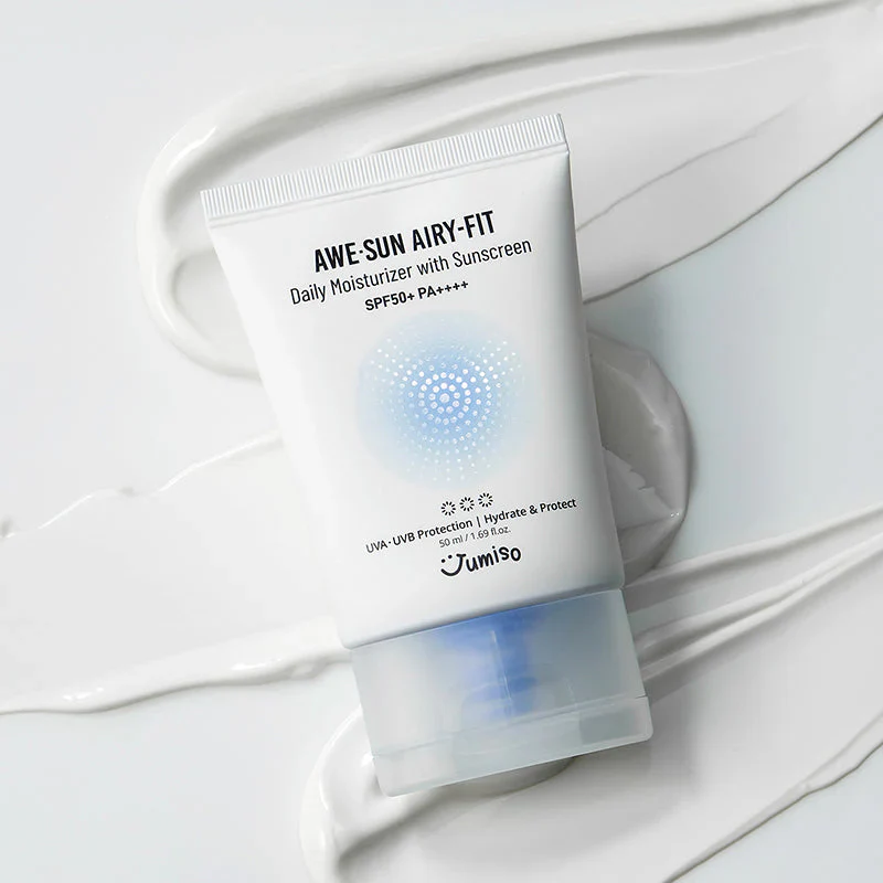 JUMISO Awe-Sun Airy-Fit Daily Moisturizer Sunscreen SPF50+ 50ml Hydratant Solaire 2-en-1 - Image 2