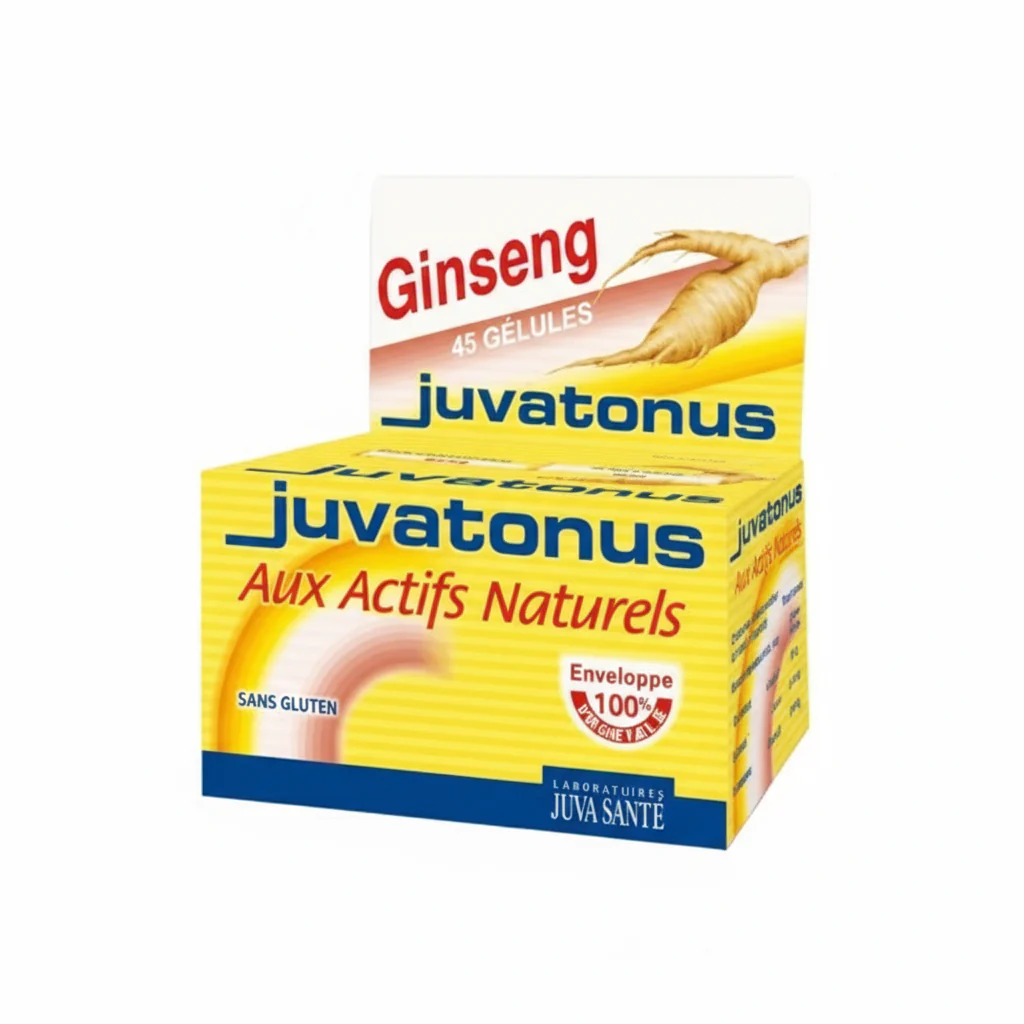 JUVATONUS 45 Gélules Complément Alimentaire Énergie Vitalité Fatigue