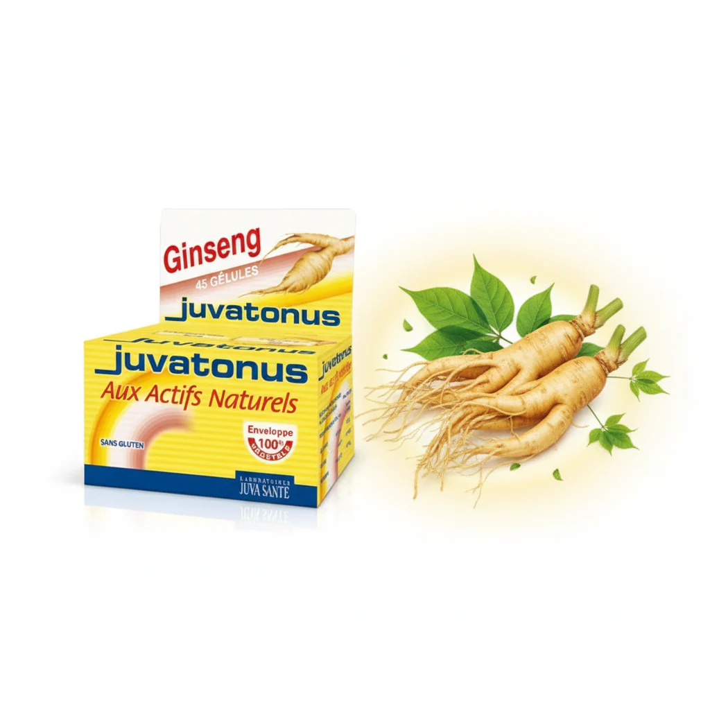 JUVATONUS 45 Gélules Complément Alimentaire Énergie Vitalité Fatigue - Image 2