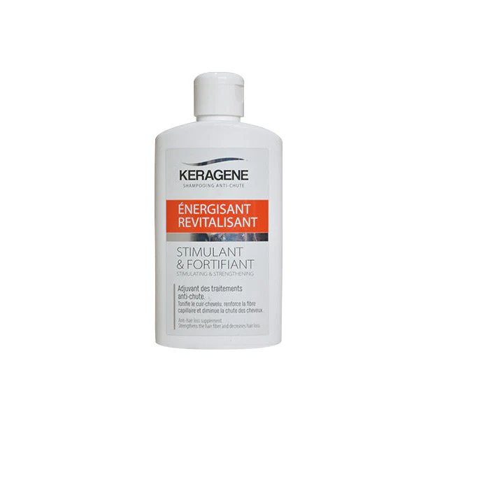 KERAGENE Shampooing Anti-Chute 200ml Formule Fortifiante Extraits Végétaux Huiles Essentielles Croissance Capillaire