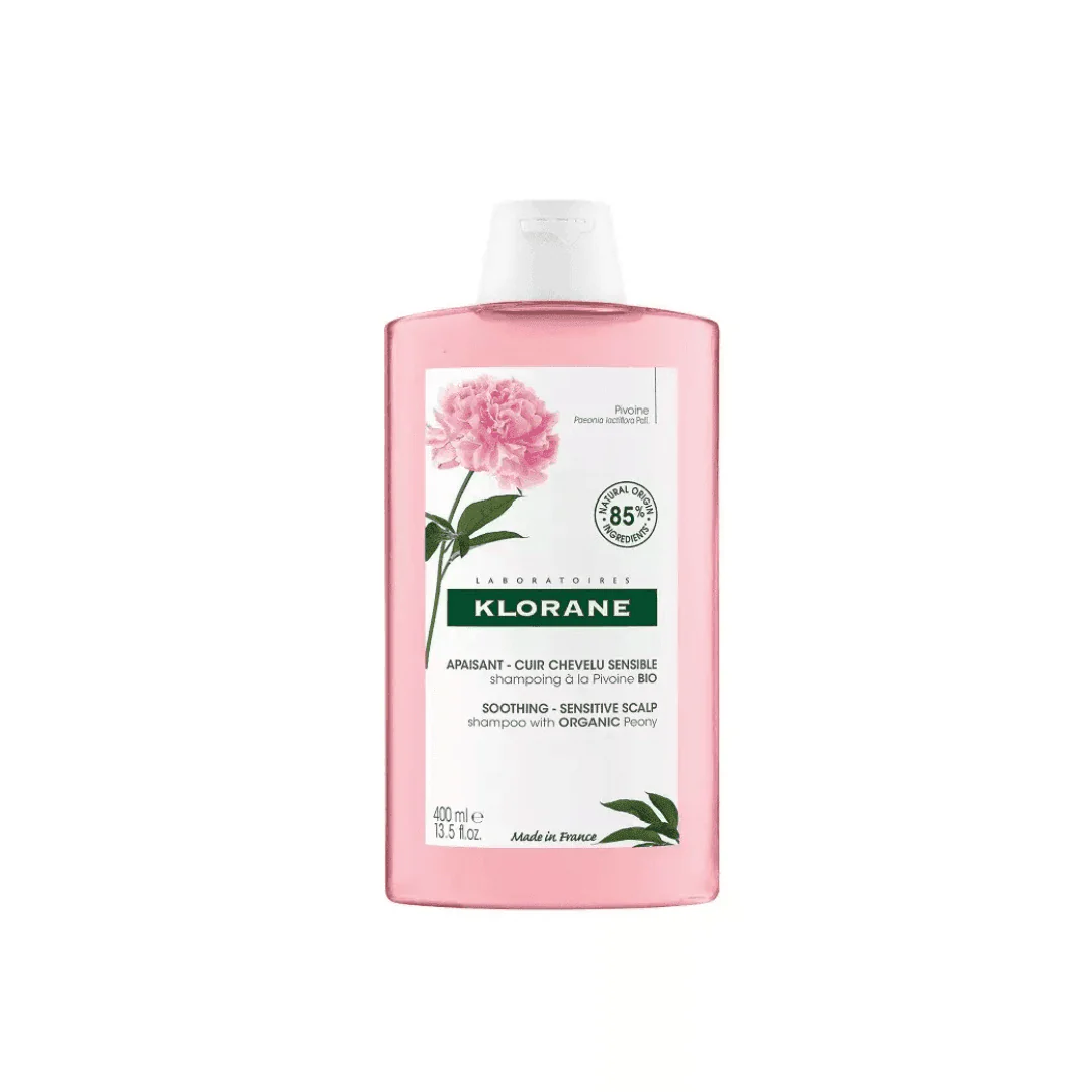 KLORANE Shampooing Apaisant Anti-Irritation Pivoine BIO - Cuir Chevelu Sensible - Image 3