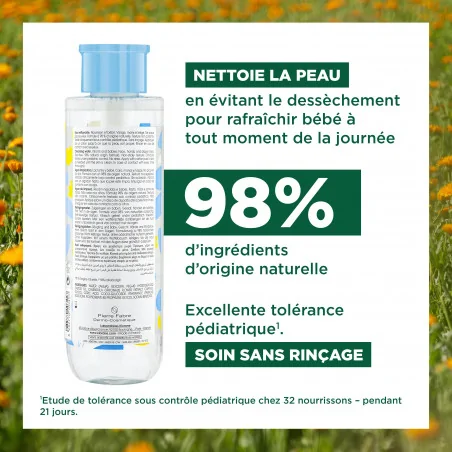 KLORANE Bébé Eau Nettoyante Au Calendula 500ml - Sans Rinçage - Image 6