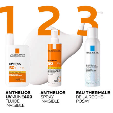 La Roche-Posay Anthelios UVMune 400 Fluide Invisible SPF50 = Eau Thermale 50 ml Offerte - Image 7