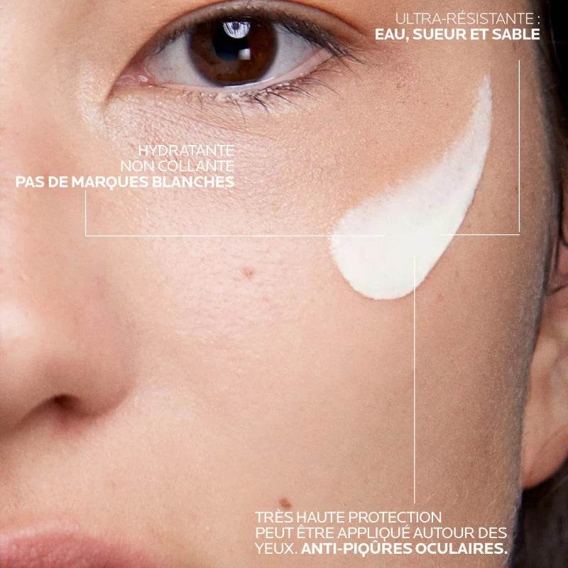 La Roche-Posay Anthelios UVMune 400 Crème Hydratante SPF50+ Invisible 50ml - Protection Solaire Ultra-Haute = Eau Thermale  50ml Offerte - Image 6