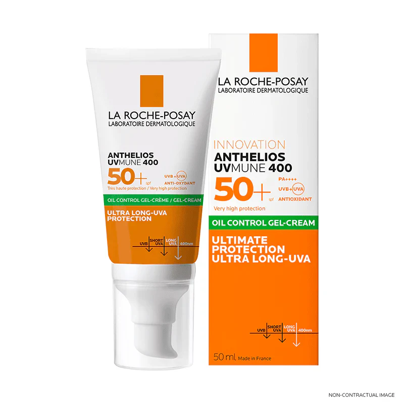 La Roche-Posay Anthelios UV MUNE Crème Solaire Matifiante SPF50ml = Eau Thermale 50 ml Offerte - Image 3