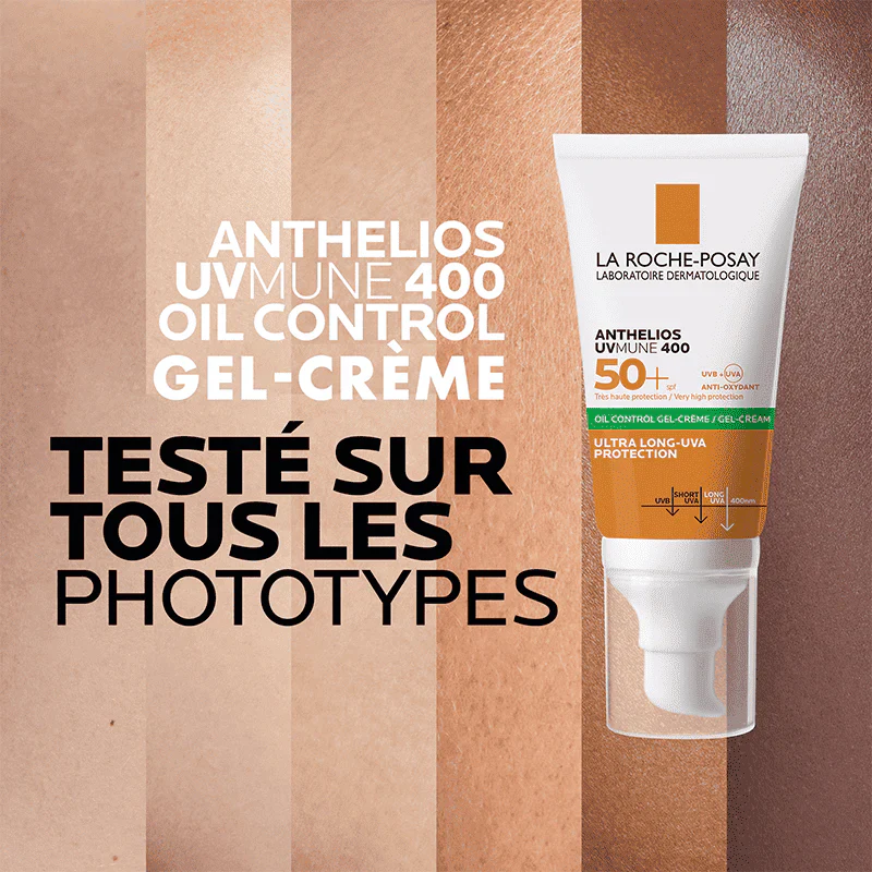 La Roche-Posay Anthelios UV MUNE Crème Solaire Matifiante SPF50ml = Eau Thermale 50 ml Offerte - Image 4