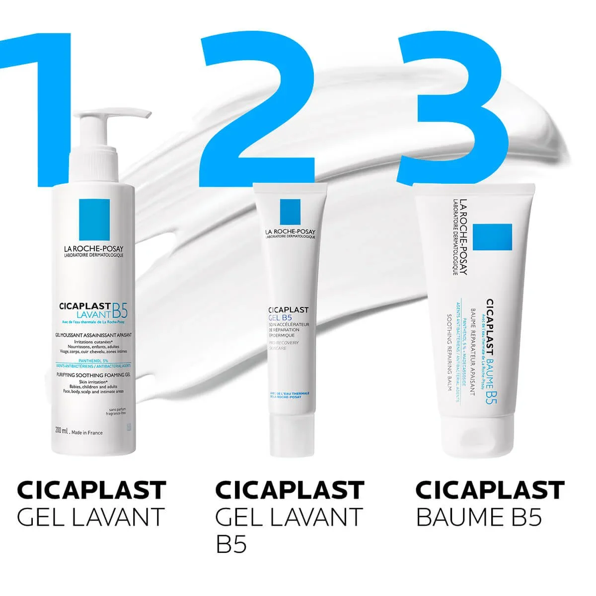 LA ROCHE-POSAY Cicaplast Baume B5 100ml Réparation Apaisement Vitamine B5 5% = EAU THERMALE 50ml OFFERTE - Image 6