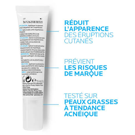 La Roche-Posay Effaclar A.I. Soin Ciblé Anti-Imperfections 15ml - Traitement SOS Boutons - Image 2