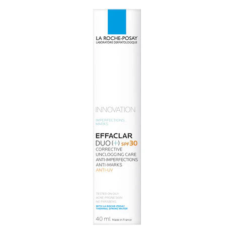 La Roche-Posay Effaclar Duo+ SPF30 40ml - Anti-Imperfections Protection Solaire - Image 2
