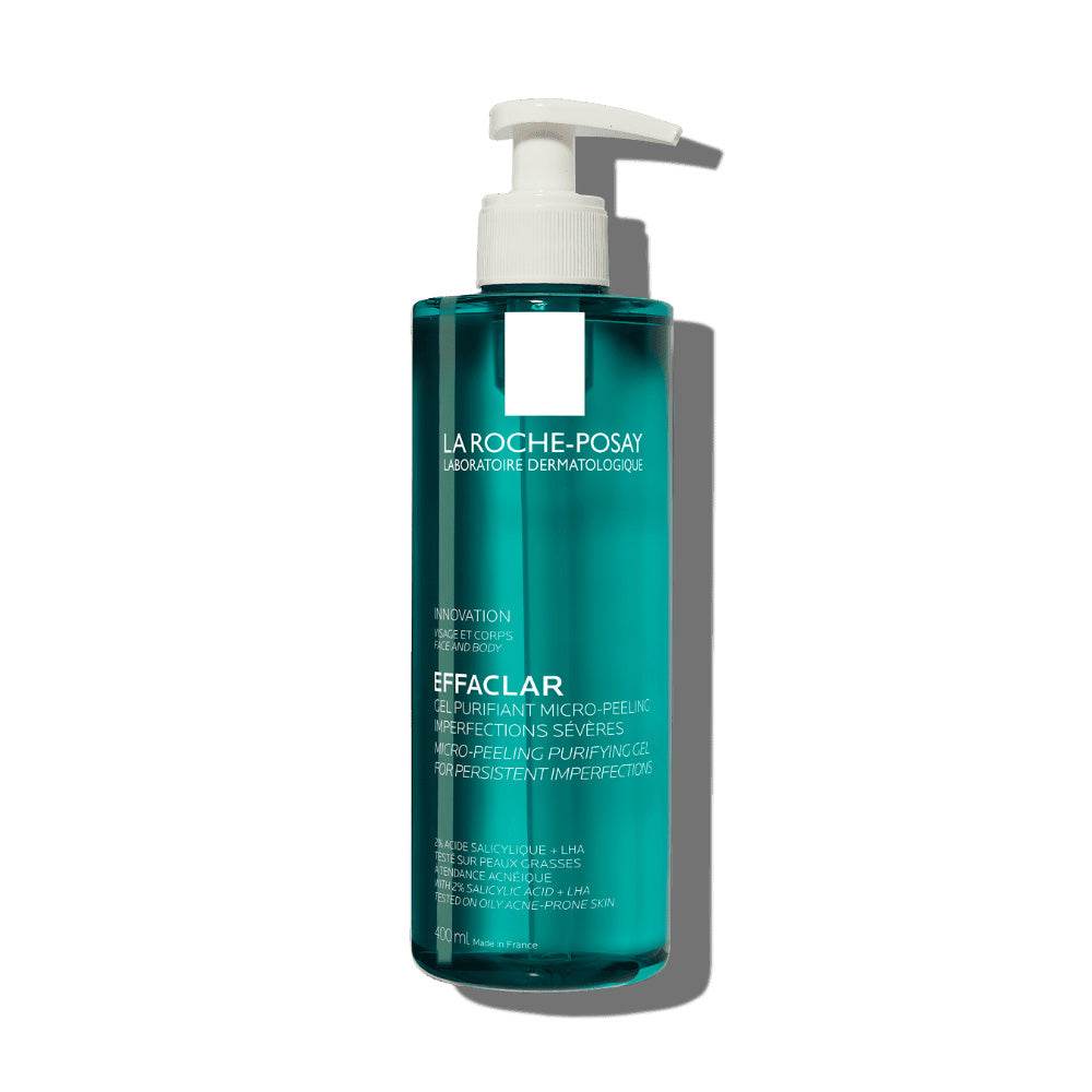 LA ROCHE-POSAY Effaclar Gel Purifiant Micro-Peeling Acide Salicylique Exfoliant Anti-Imperfections Peaux Grasses - Image 2