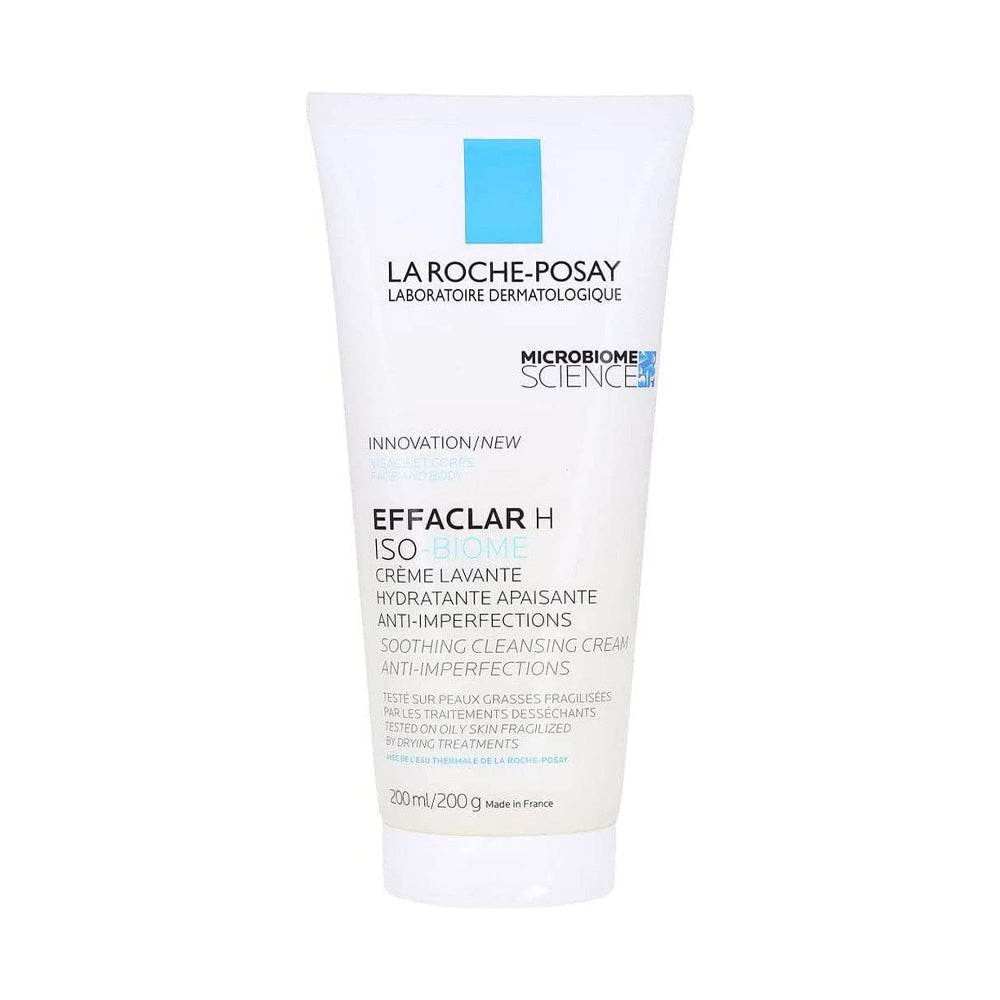 La Roche-Posay Effaclar H ISO-BIOME Crème Lavante - Nettoyant Hydratant Peaux Fragilisées