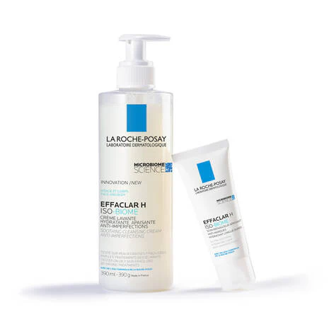 La Roche-Posay Effaclar H ISO-BIOME Crème Lavante - Nettoyant Hydratant Peaux Fragilisées - Image 5