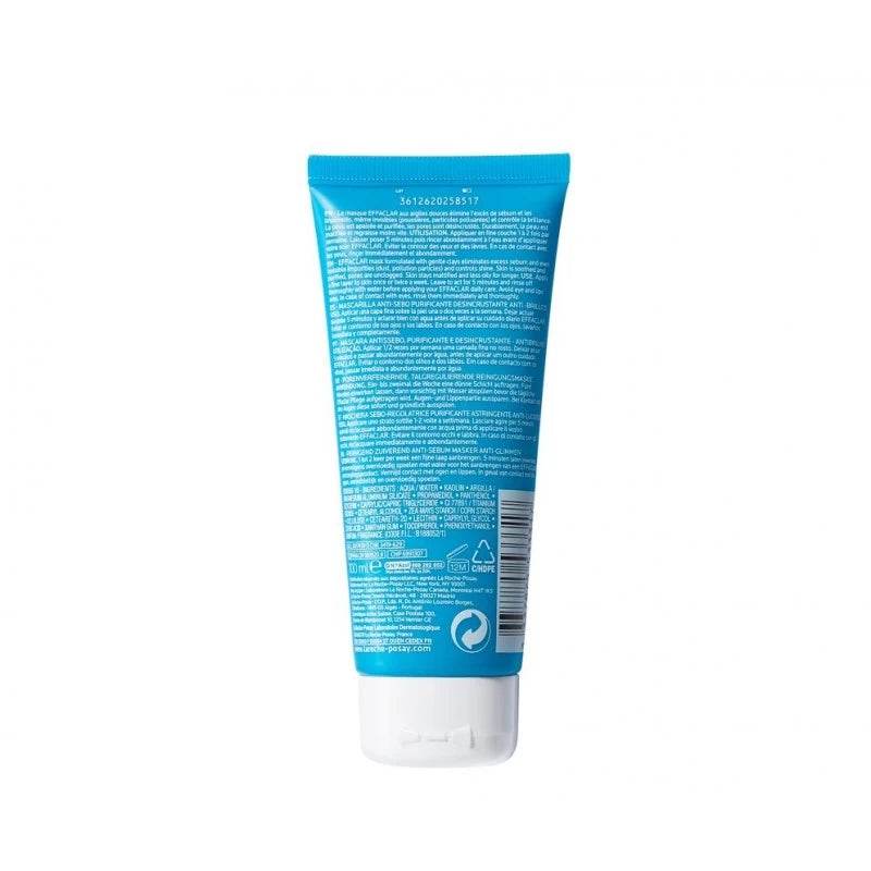 La Roche-Posay Effaclar Masque Sébo-Régulateur 100ml - Masque Purifiant Anti-Brillance - Image 2