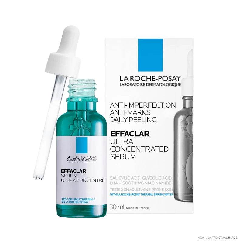 La Roche-Posay Effaclar Sérum 30ml Acide Salicylique Ultra Concentré Peau Acnéique Imperfections - Image 3