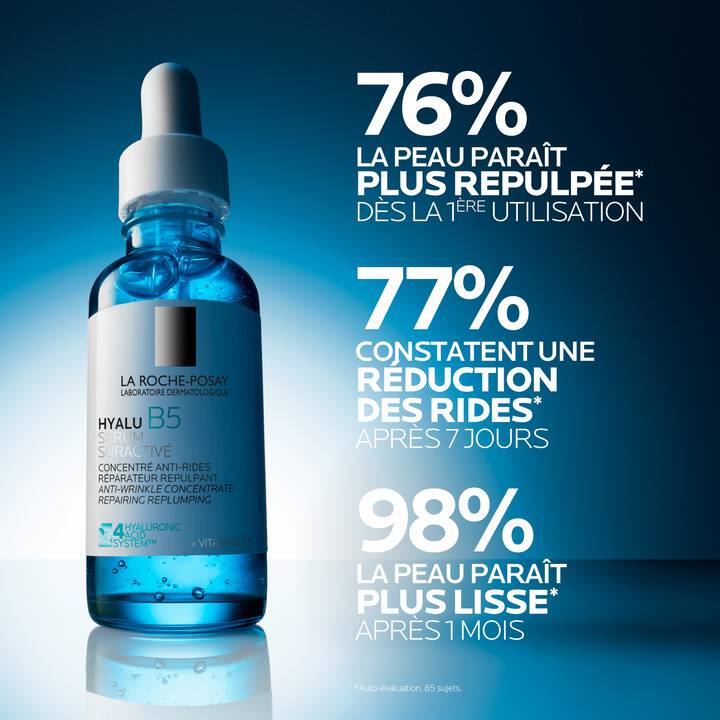 LA ROCHE POSAY Hyalu B5 Sérum Anti-Âge 30ml 2 Acides Hyaluroniques Vitamine B5 Madécassoside Repulpant Rides - Image 8