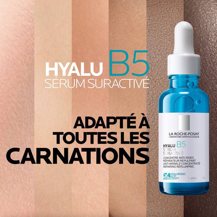 LA ROCHE POSAY Hyalu B5 Sérum Anti-Âge 30ml 2 Acides Hyaluroniques Vitamine B5 Madécassoside Repulpant Rides - Image 9