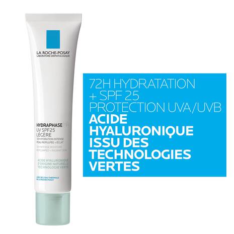 La Roche-Posay Hydraphase UV SPF25 Légère 50ml - Soin Réhydratant Haute Performance Texture Légère - Image 3