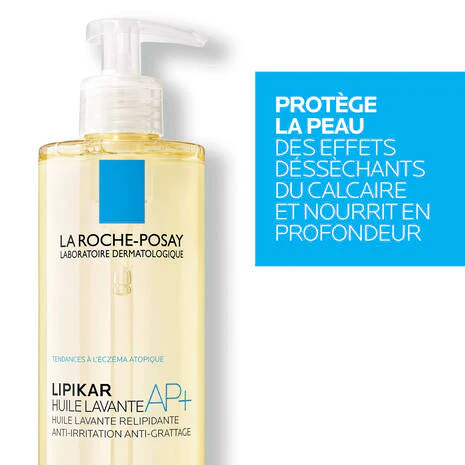 La Roche-Posay Lipikar Huile Lavante AP+ - Huile de Douche Peaux Atopiques - Image 3