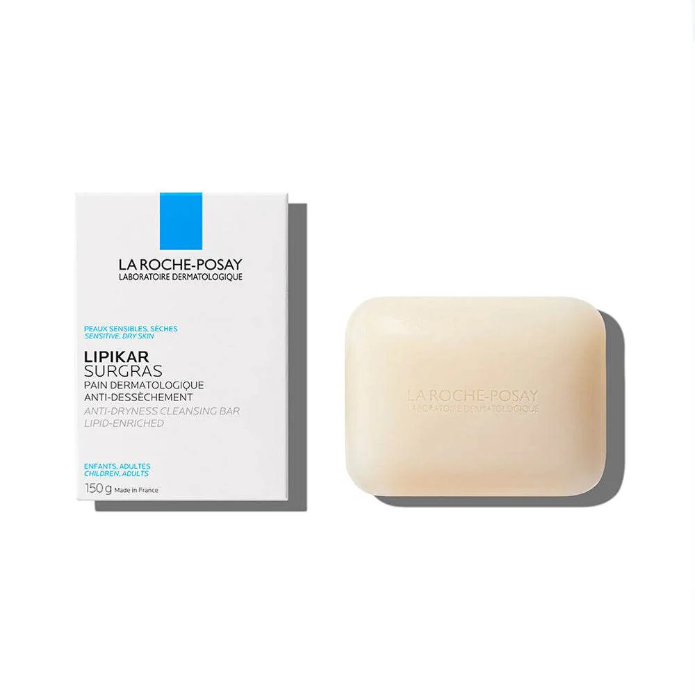 La Roche-Posay Lipikar Pain Dermatologique Anti-dessèchement 150g - Savon Peaux Sèches