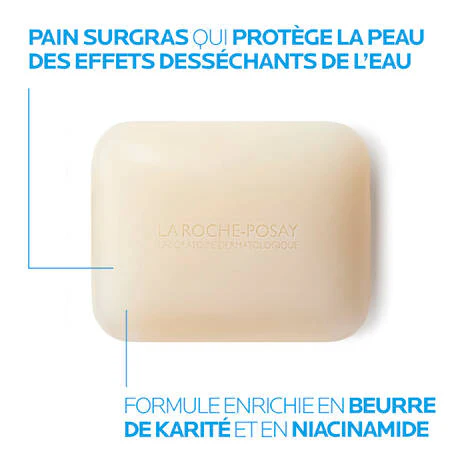 La Roche-Posay Lipikar Pain Dermatologique Anti-dessèchement 150g - Savon Peaux Sèches - Image 2