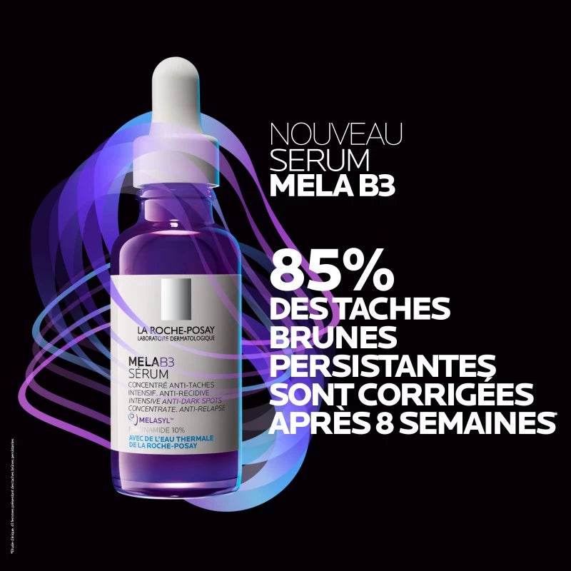 LA ROCHE-POSAY Mela B3 Sérum Anti-Taches 30ml Mélasyl Niacinamide 10% Teint - Image 3