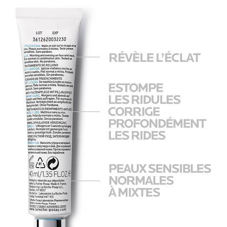 LA ROCHE-POSAY Pure Vitamin C Légère 40ml Crème Anti-Âge Éclat Vitamine C Pure 10% Peaux Normales Mixtes Base Maquillage - Image 4