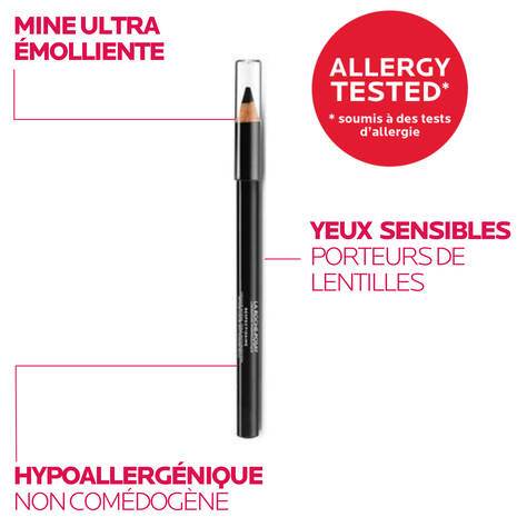 La Roche-Posay Respectissime Crayon Yeux Noir - Eyeliner Yeux Sensibles - Image 3