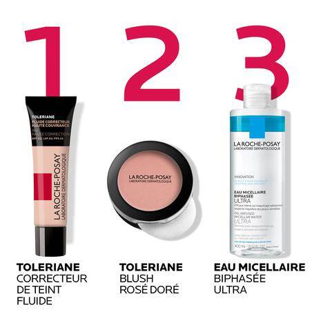La Roche-Posay Toleriane Correcteur De Teint Fluide - Fond de Teint Liquide Peaux Sensibles - Image 5