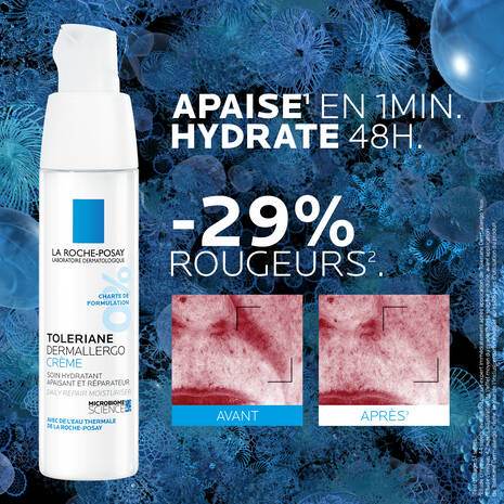 La Roche-Posay Toleriane Dermallergo Crème Hydratante 40ml - Soin Hydratant Anti-Allergique - Image 6