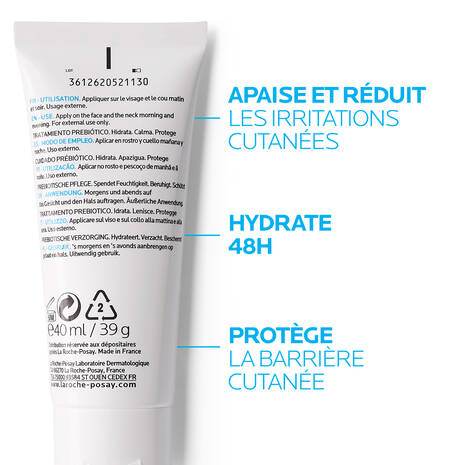 La Roche-Posay Toleriane Sensitive Crème Hydratante Apaisante 40ml - Image 4