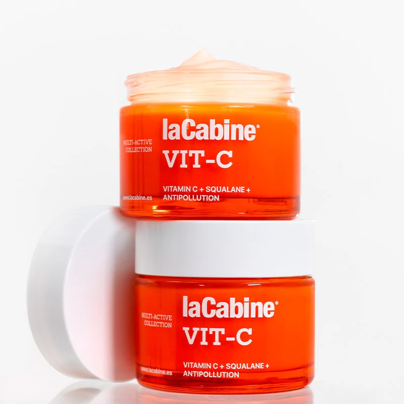 LACABINE VIT-C Crème Visage 50ml Vitamine C Pure Éclat Anti-Taches Antioxydant Anti-Âge Hydratation Tous Types de Peaux - Image 2