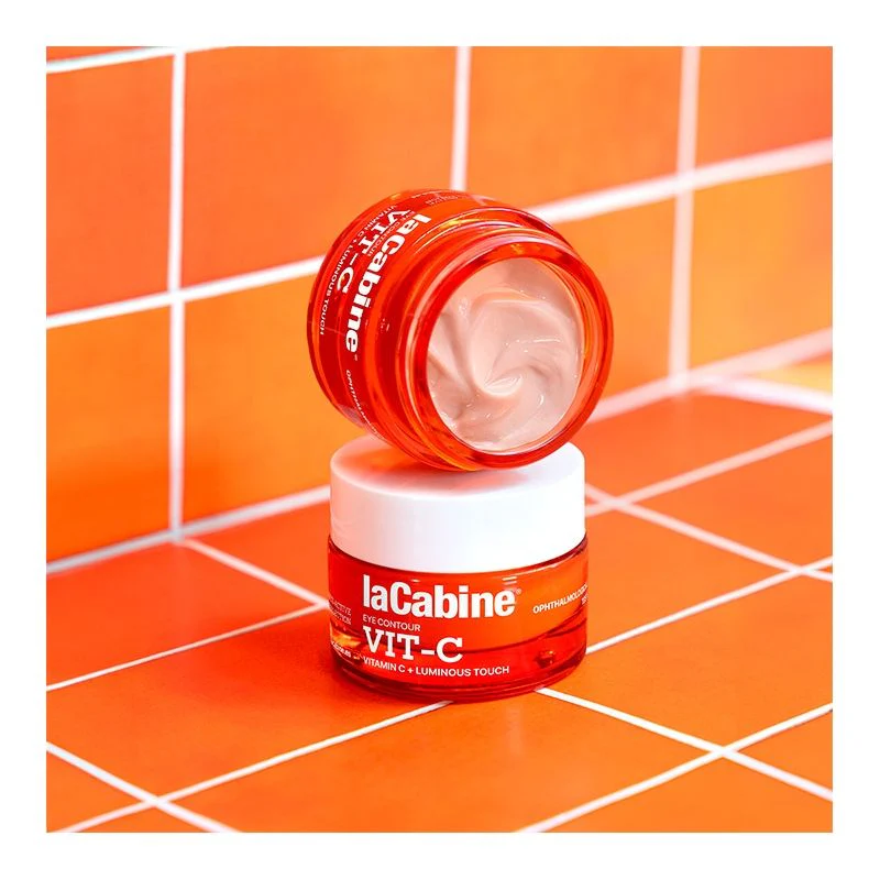 LACABINE VIT-C Eye Contour 15ml Soin Contour Yeux Vitamine C Anti-Cernes Anti-Poches Éclat - Image 6