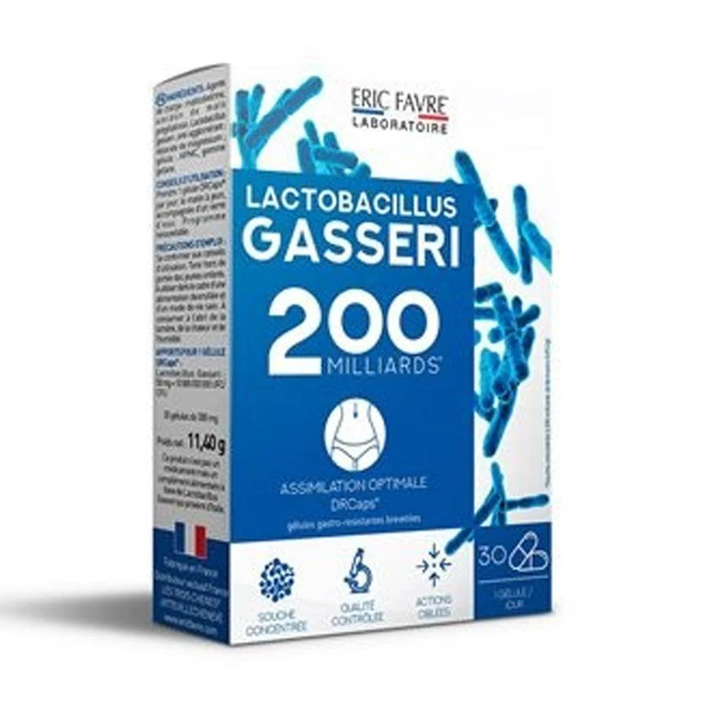 Lactobacillus Gasseri 30 Gélules