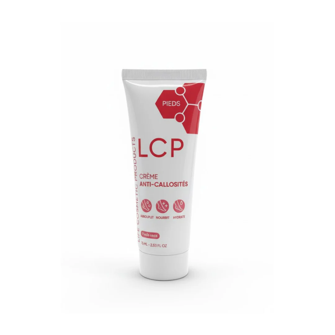 LCP Pack Pied Sec Crème Anti-Callosités 75ml Pieds Secs Craquelés Adoucissante Réparatrice + Gommage Nourrissant 100ml Offert - Image 2