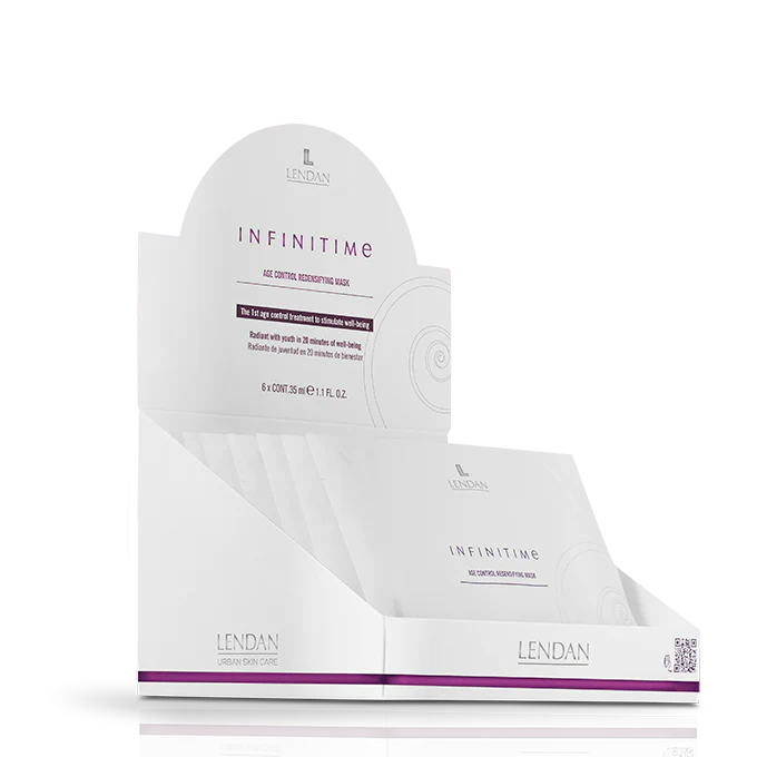 LENDAN Infinitime Masque Redensifiant 35ml Masque Visage Anti-Âge Bêta-Endorphines Raffermissant Régénérant
