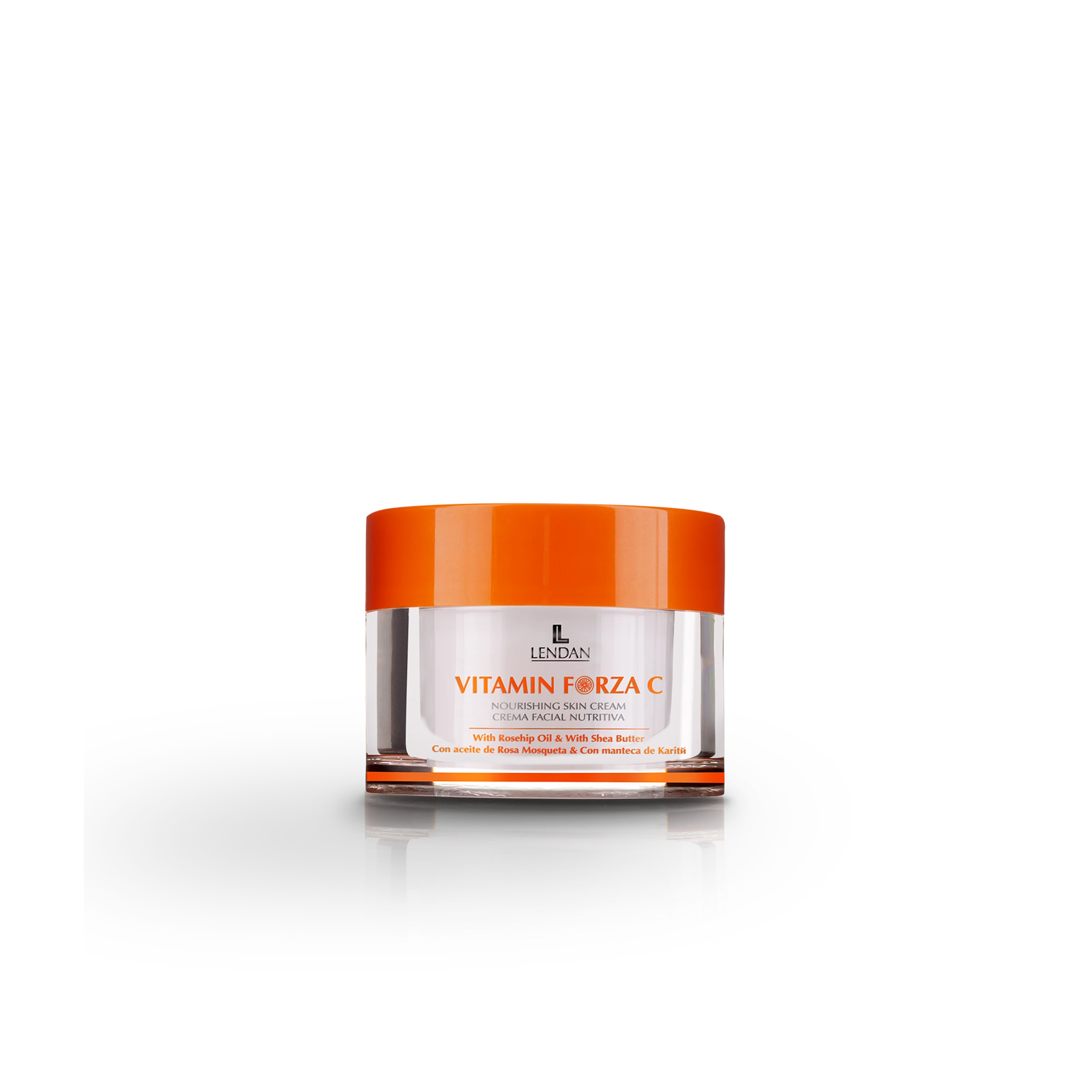 LENDAN Vitamin Forza C Crème Nourrissant 50ml Crème Visage Nutritive Anti-Rides Régénérante Vitamine C
