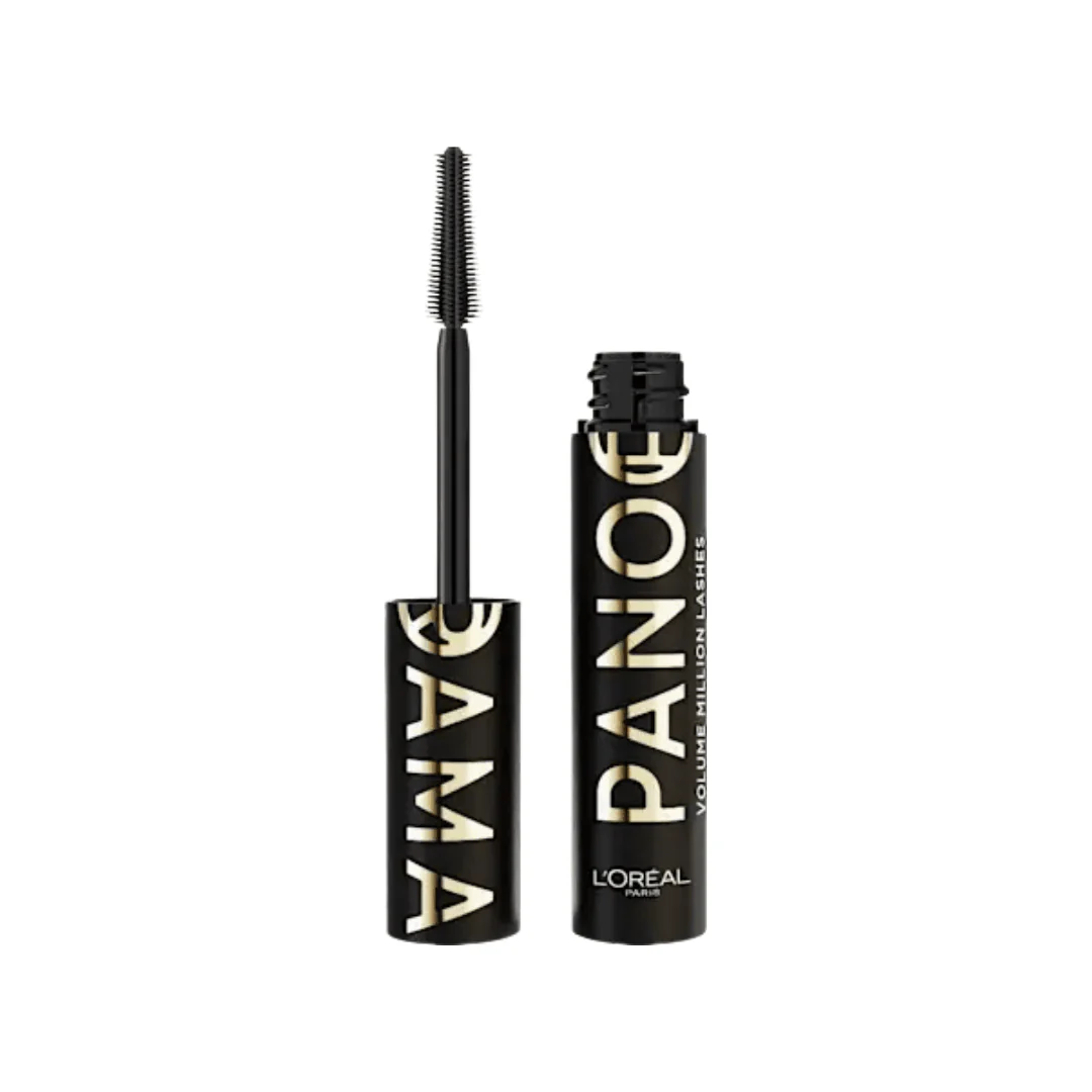 L'ORÉAL PARIS Panorama Mascara All Night Black 9.9ml Volume Intense Tenue 24H Cils Panoramiques Effet Faux-Cils Premium