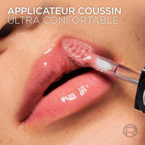 L'ORÉAL PARIS Plump Ambition 490 Berry Jolie Huile Lèvres Repulpante Acide Hyaluronique Naturel Hydratation Longue Tenue - Image 7