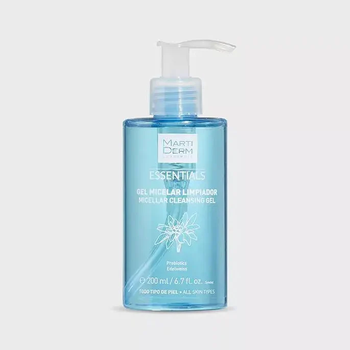 MARTIDERM Essentials Gel Micellaire 200ml - Gel Nettoyant Micellaire Démaquillant