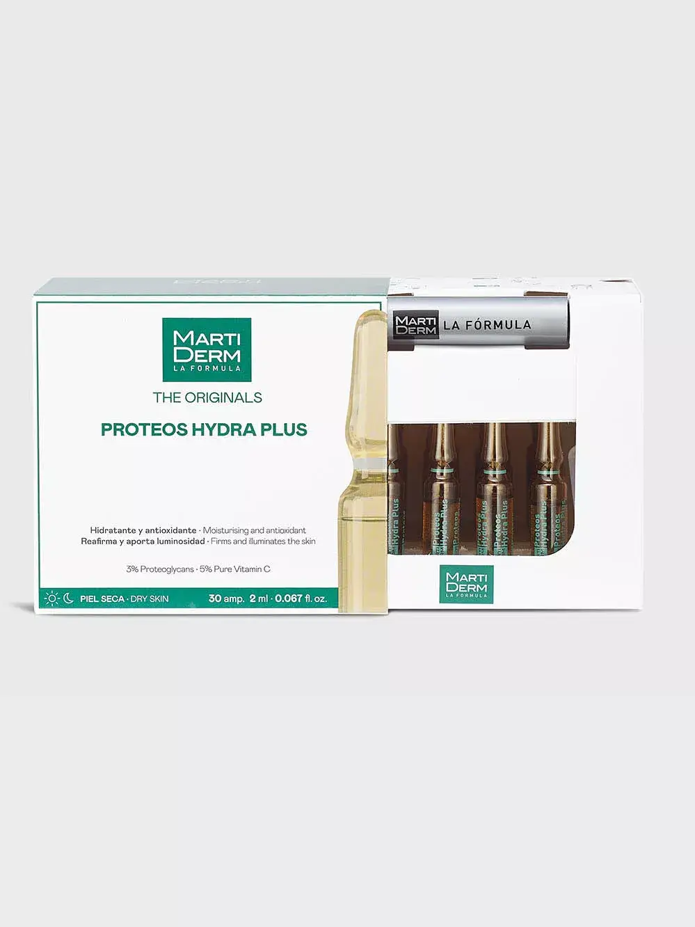 MARTIDERM Proteos Hydra Plus 10 Ampoules - Ampoules Hydratantes Raffermissantes Protéoglycanes - Image 3