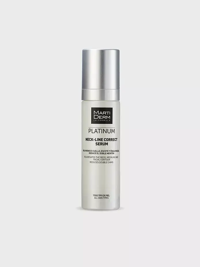 MARTIDERM Platinum Neck Line Sérum Correcteur 50ml - Sérum Anti-Âge Cou Décolleté - Image 2