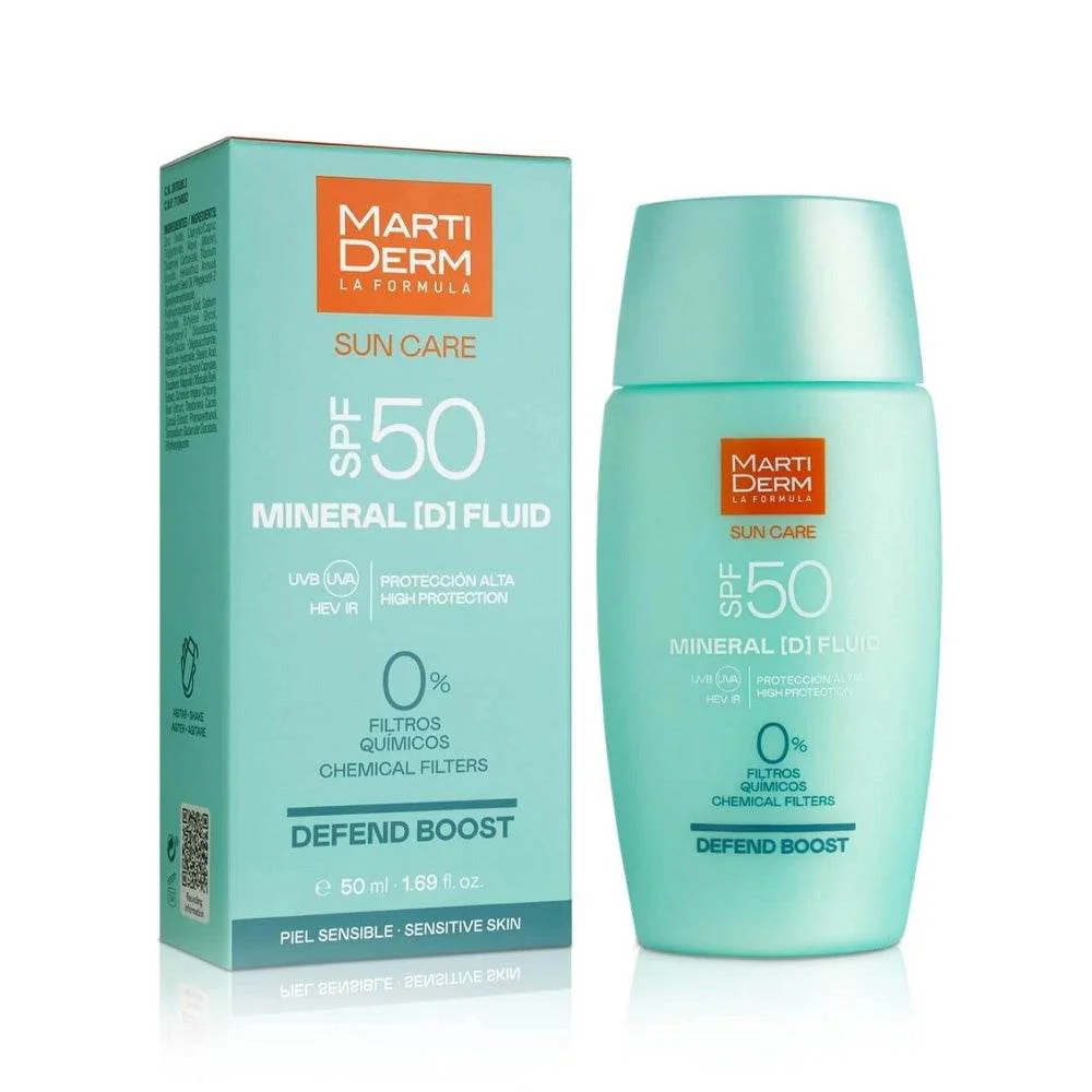 MARTIDERM Sun Care Mineral D Fluide SPF50 50ml Minéral Vit D = TROUSSE OFFERTS - Image 2