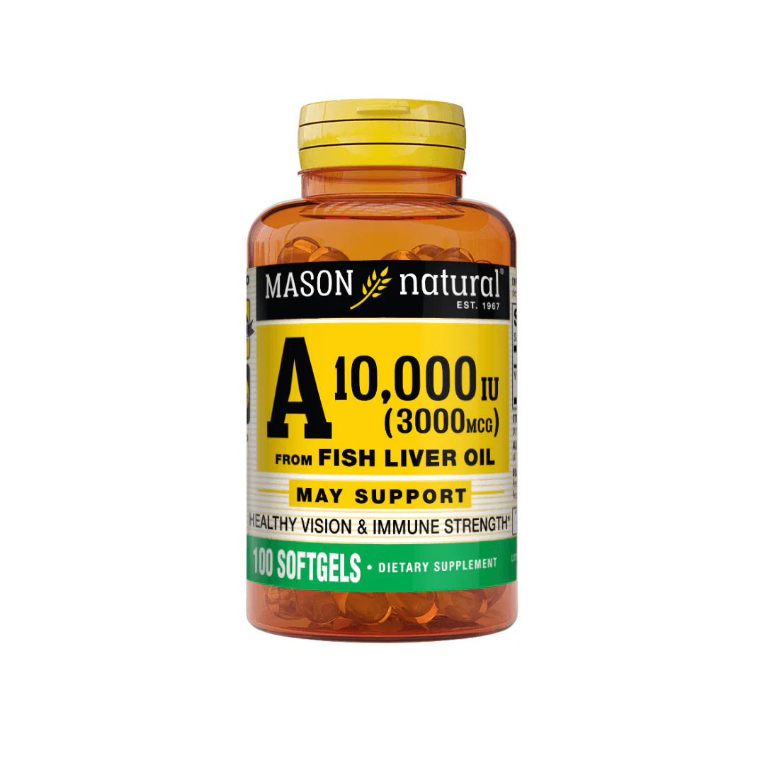 Mason Natural A 10000 UI 100 softgels