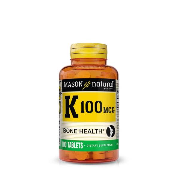 Mason Natural K 100mg 100 Tablets