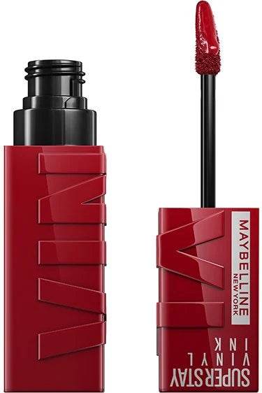 MAYBELLINE SuperStay Vinyl Ink Rouge à Lèvres Liquide Longue Tenue Effet Vinyle Brillant Couleur Intense Waterproof