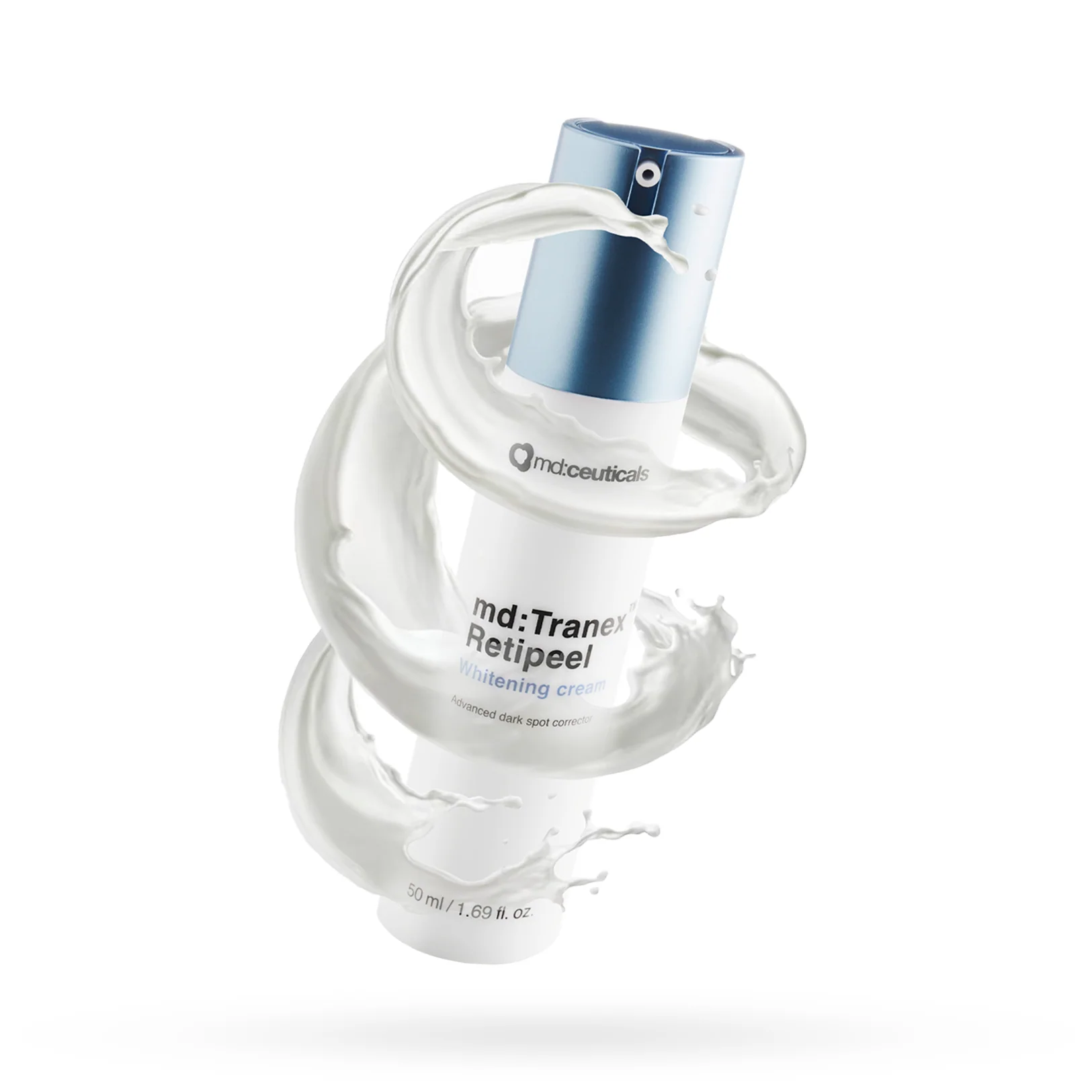 MD CEUTICALS Tranex Retipeel Whitening Cream 50ml Crème Éclaircissante Dépigmentante Taches Brunes Teint Uniforme Lumineux - Image 2