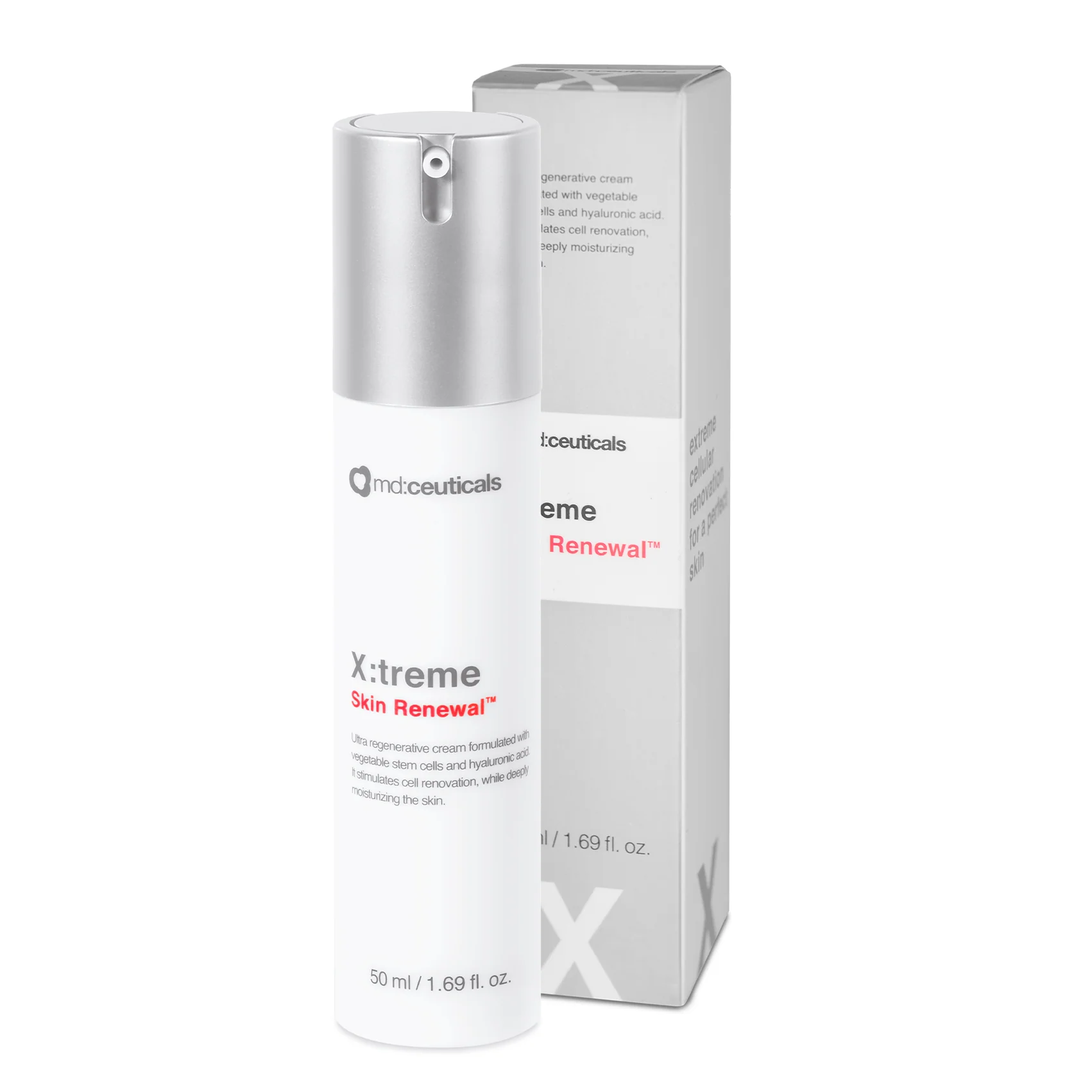 MD CEUTICALS X:Trem Skin Renewal 50ml Crème Rénovatrice Peaux Sensibles Extrêmes Hydratation Protection Facteurs Environnementaux - Image 2